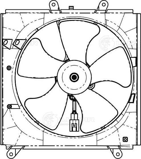 Luzar LFK 1911 - Ventilators, Motora dzesēšanas sistēma autodraugiem.lv