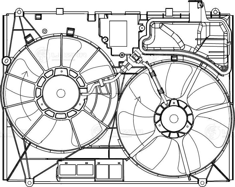 Luzar LFK 1929 - Ventilators, Motora dzesēšanas sistēma autodraugiem.lv