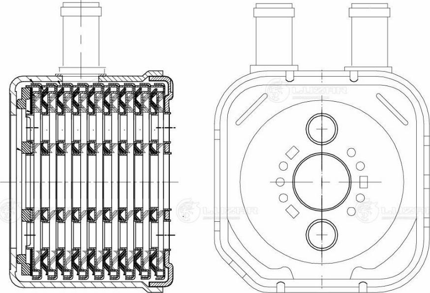 Luzar LOc 1805 - Eļļas radiators, Motoreļļa autodraugiem.lv