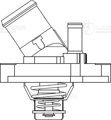 Luzar LT 1435 - Termostats, Dzesēšanas šķidrums autodraugiem.lv