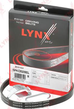 LYNXauto 5PK0628EL - Ķīļrievu siksna autodraugiem.lv