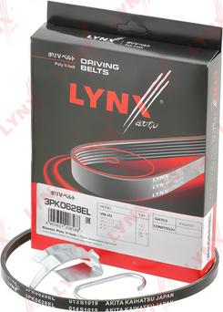 LYNXauto 3PK0628EL - Ķīļrievu siksna autodraugiem.lv