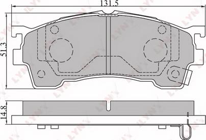 Japanparts JPA-399 - Bremžu uzliku kompl., Disku bremzes autodraugiem.lv