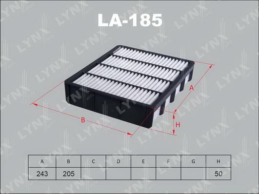 LYNXauto LA-185 - Gaisa filtrs autodraugiem.lv