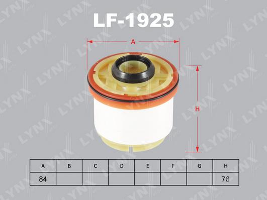 LYNXauto LF-1925 - Degvielas filtrs autodraugiem.lv