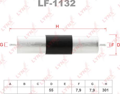 LYNXauto LF-1132 - Degvielas filtrs autodraugiem.lv