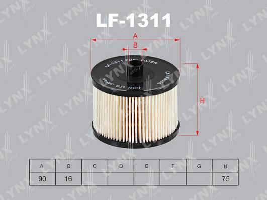 LYNXauto LF-1311 - Degvielas filtrs autodraugiem.lv