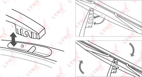 LYNXauto LR25D - Stikla tīrītāja slotiņa autodraugiem.lv