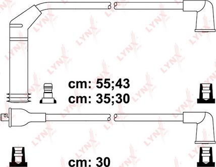 LYNXauto SPE5513 - Augstsprieguma vadu komplekts autodraugiem.lv