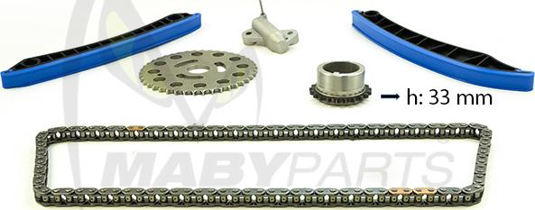 Mabyparts OTK031115 - Sadales vārpstas piedziņas ķēdes komplekts autodraugiem.lv