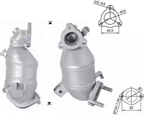 Magnaflow 64108D - Katalizators autodraugiem.lv