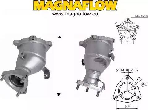 Magnaflow 65602D - Katalizators autodraugiem.lv