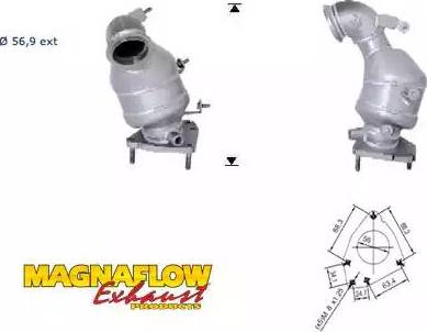 Magnaflow 65809D - Katalizators autodraugiem.lv