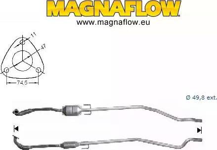 Magnaflow 65814D - Katalizators autodraugiem.lv