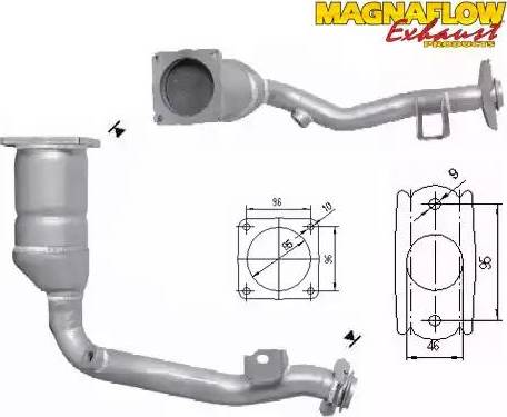 Magnaflow 60908 - Katalizators autodraugiem.lv