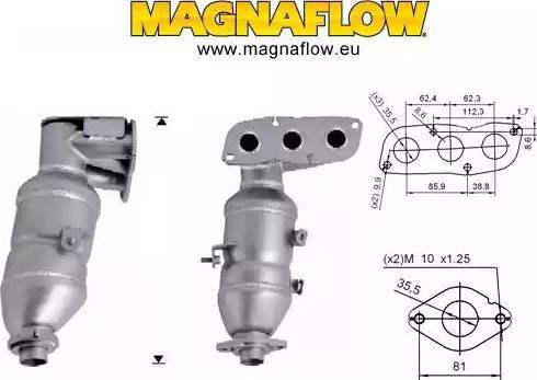 Magnaflow 60914 - Katalizators autodraugiem.lv