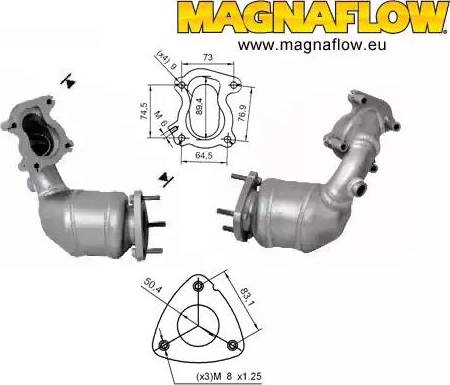 Magnaflow 61805D - Katalizators autodraugiem.lv