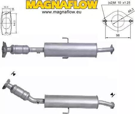 Magnaflow 68006 - Katalizators autodraugiem.lv