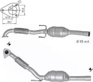 Magnaflow 68831D - Katalizators autodraugiem.lv