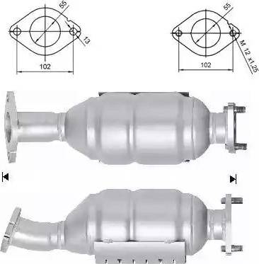 Magnaflow 63409D - Katalizators autodraugiem.lv