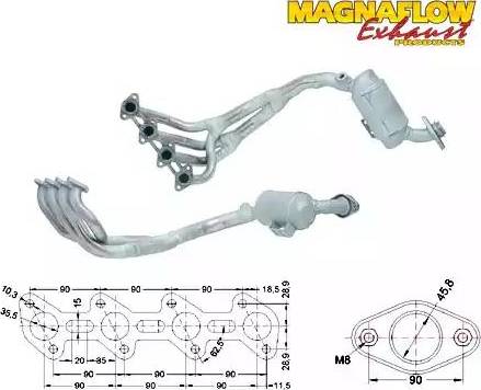 Magnaflow 85032 - Katalizators autodraugiem.lv