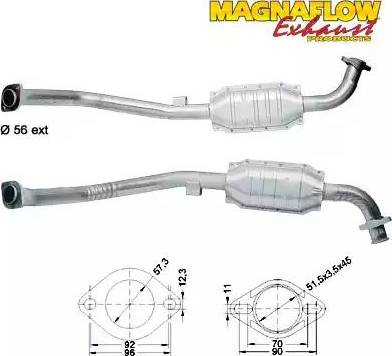 Magnaflow 85842 - Katalizators autodraugiem.lv