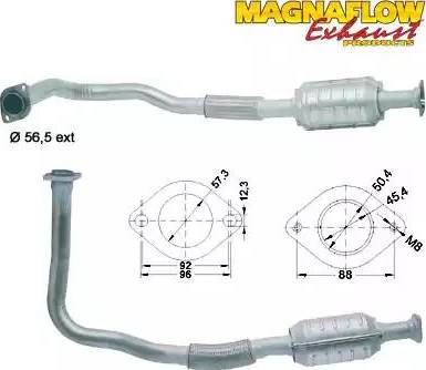 Magnaflow 85856D - Katalizators autodraugiem.lv