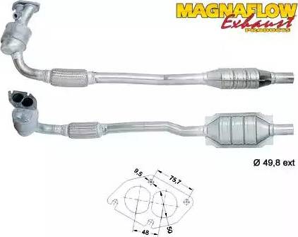 Magnaflow 85869 - Katalizators autodraugiem.lv