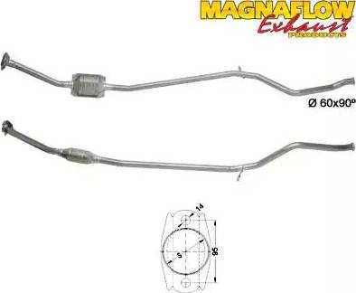 Magnaflow 86046D - Katalizators autodraugiem.lv