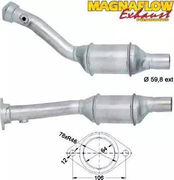 Magnaflow 86052 - Katalizators autodraugiem.lv