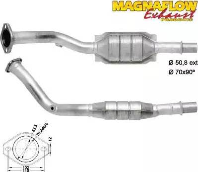 Magnaflow 86057 - Katalizators autodraugiem.lv