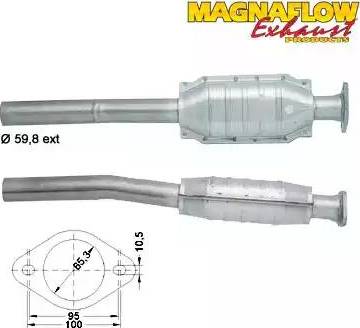 Magnaflow 86366D - Katalizators autodraugiem.lv