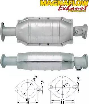 Magnaflow 86308 - Katalizators autodraugiem.lv