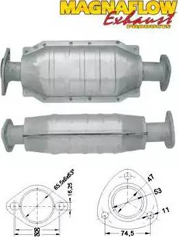 Magnaflow 86710 - Katalizators autodraugiem.lv