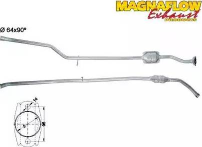 Magnaflow 80956D - Katalizators autodraugiem.lv