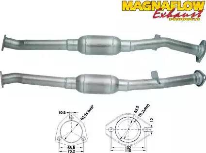 Magnaflow 80951D - Katalizators autodraugiem.lv