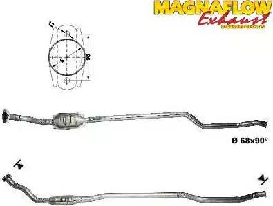 Magnaflow 80957D - Katalizators autodraugiem.lv