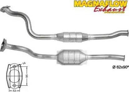 Magnaflow 80964D - Katalizators autodraugiem.lv