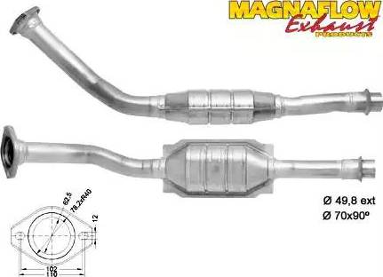 Magnaflow 80962D - Katalizators autodraugiem.lv