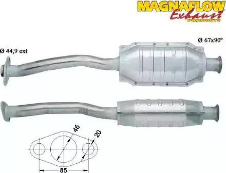 Magnaflow 80912 - Katalizators autodraugiem.lv