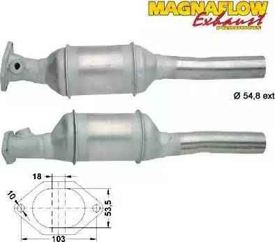 Magnaflow 81850 - Katalizators autodraugiem.lv