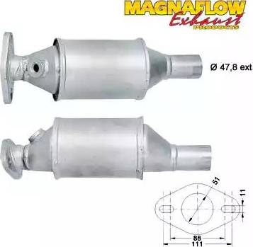 Magnaflow 81872 - Katalizators autodraugiem.lv