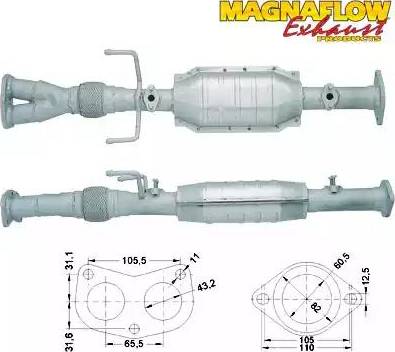 Magnaflow 88024 - Katalizators autodraugiem.lv