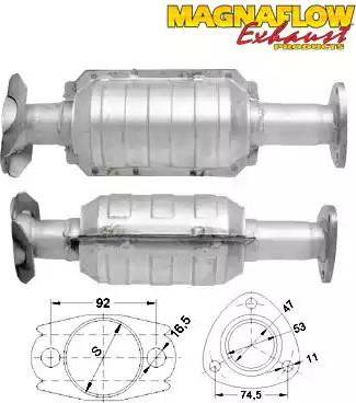 Magnaflow 83014 - Katalizators autodraugiem.lv