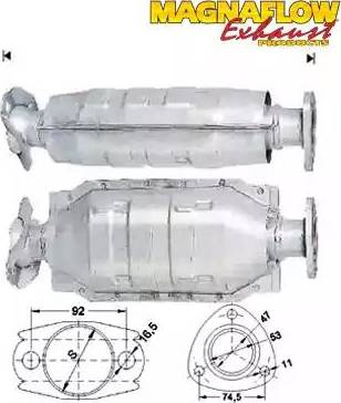 Magnaflow 83011 - Katalizators autodraugiem.lv