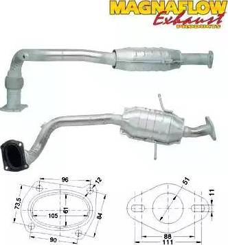 Magnaflow 82550 - Katalizators autodraugiem.lv