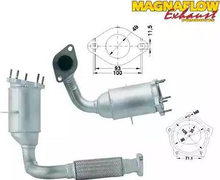 Magnaflow 82564 - Katalizators autodraugiem.lv