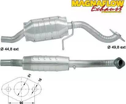 Magnaflow 82506 - Katalizators autodraugiem.lv