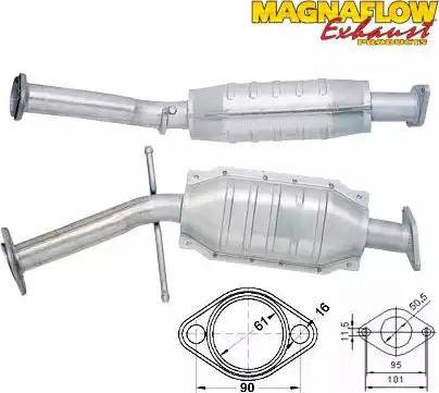 Magnaflow 82522 - Katalizators autodraugiem.lv