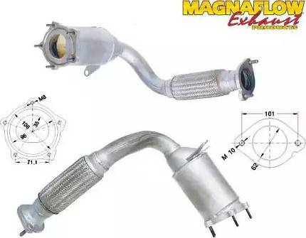 Magnaflow 82575 - Katalizators autodraugiem.lv